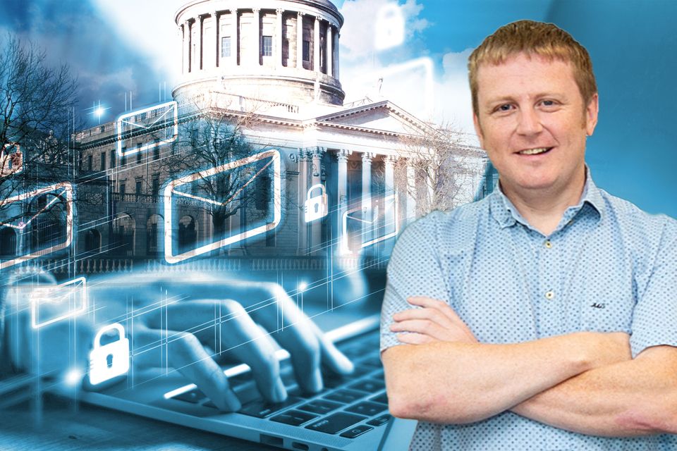 John Paul Kelly is alleged to have accessed private information by reading emails of directors and an employee in his company